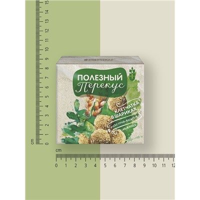 "Полезный Перекус" клетчатка в шариках с мятой, 20 г