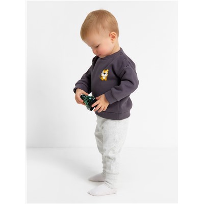 Свитшот детский MINAKU, рост 86-92 см, графит