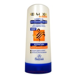 Ф-204 КЕРА-НОВА Шампунь восстанавливающий, питательный для окрашенных и поврежденных волос 400 мл(срокдо 11.26)