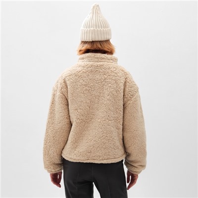 Куртка женская демисезонная MINAKU, молочная, размер 50