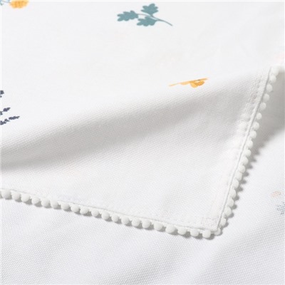 Скатерть «Этель. Полевые цветочки», 146×180±2 см, рогожка 176 г/м², 100% хлопок