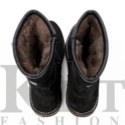 Сапожки женские замшевые Зима, войлочная подошва