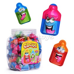 Жевательный мармелад с кислой начинкой "Соска" 10гр*50шт