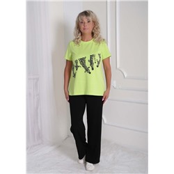 Футболка "Энни" (Салатовый)