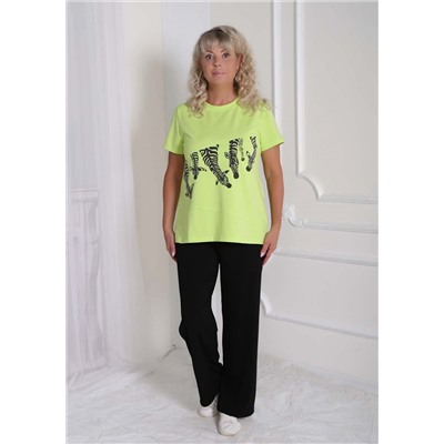 Футболка "Энни" (Салатовый)