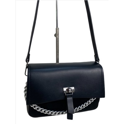 Женская сумка из искусственной замши и искусственной кожи, цвет черный