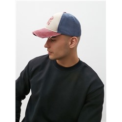 Кепка мужская MINAKU Motorcycle, размер 56-58, синяя
