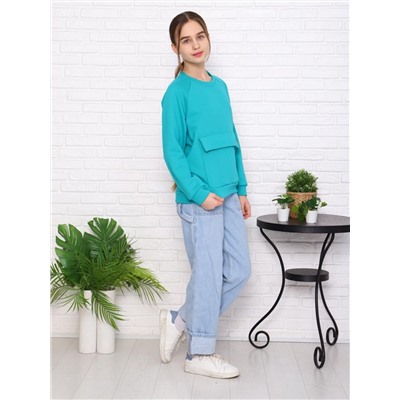 Толстовка "Кнопа" (Мята)