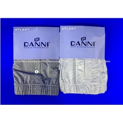 Боксеры трусы мужские Danni ATLANT серые