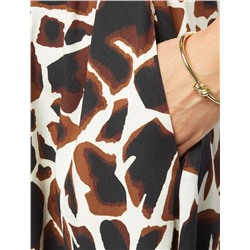 Платье из вискозы твил