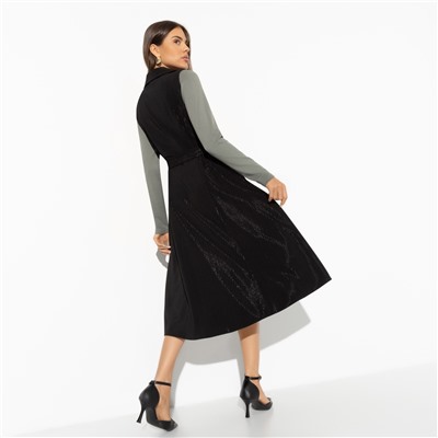 Сарафан, Чувственный дресс-код (black brilliant, с поясом)