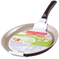 23570 Блинница 25 см алюминий Мрам/крошка МВ (х10)