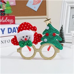 Очки новогодние карнавальные Набор 6 штук. Размер универсальный