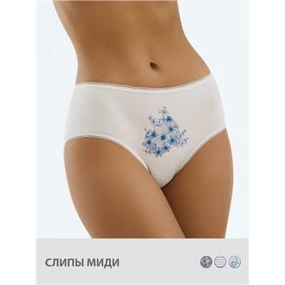Minimi Трусы БMi_T Fiore 2221-01CE Slip Midi (цветок), CO