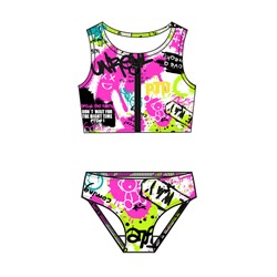 Купальный костюм трикотажный для девочек