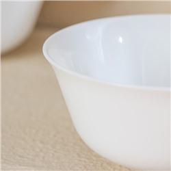 Салатники Luminarc EVERYDAY, 330 мл, d=12 см, набор 6 шт., стеклокерамика, белые