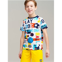 Фуфайка трикотажная для мальчиков (футболка)