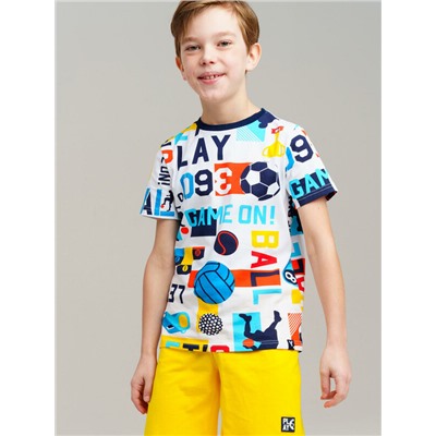 Фуфайка трикотажная для мальчиков (футболка)