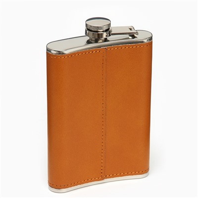 Фляжка «Лучший из лучших», нержавеющая сталь, 270 мл, 9 oz