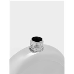 Фляжка для алкоголя, нержавеющая сталь, круглая, подарочная, армейская, 150 мл