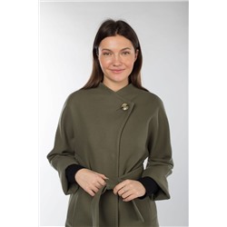 01-10262 Пальто женское демисезонное (пояс)