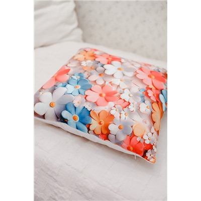 Наволочка декоративная декоративная 1 шт 3D эффект НАТАЛИ, 1209566