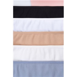 Трусы для девочки в рубчик 5шт. Happyfox