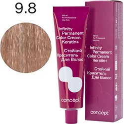 CONCEPT Infinity Стойкий краситель для волос 9.8 Светлый блондин жемчужный 100 мл