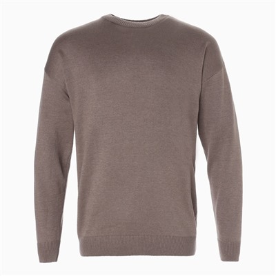 Джемпер мужской MINAKU: Casual Collection, размер 44, тауп