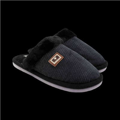 Тапочки домашние 10349-1 черные