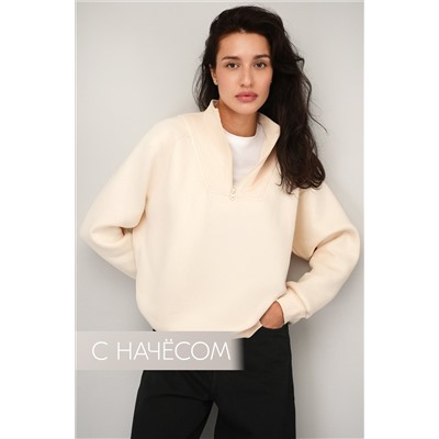 Женская толстовка из футера с начесом Happyfox