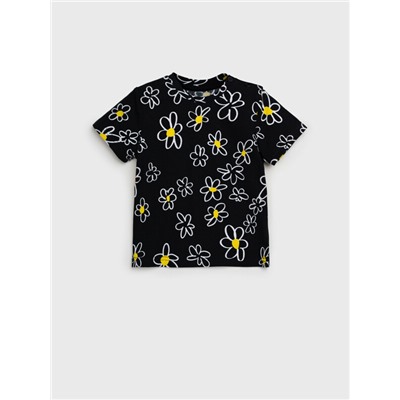 Фуфайка детская трикотажная для девочек (футболка)