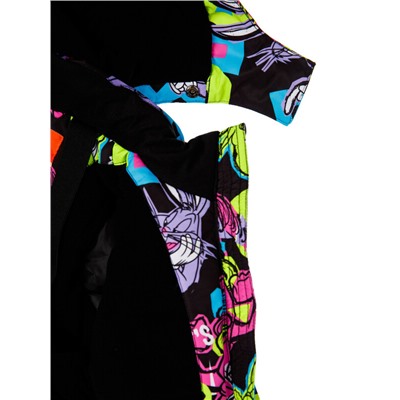 Комплект текстильный с полиуретановым покрытием для девочек: куртка, полукомбинезон