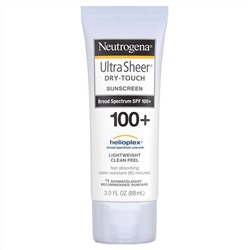 Neutrogena, Ultra Sheer, не оставляющий следов солнцезащитный крем с SPF 100+, 3 жидкие унции (88 мл)