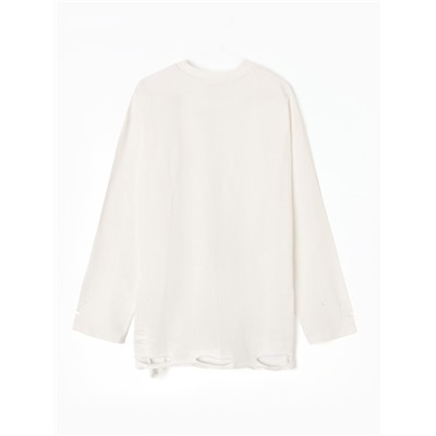 Лонгслив женский MINAKU: One Most Brand, белый, размер onesize