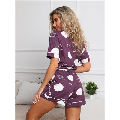 Пижама "Ядвига" (Какао)