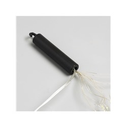 Гирлянда «Конский хвост» 8 нитей по 2 м, IP20, серебристая нить, 160 LED, свечение тёплое белое, USB