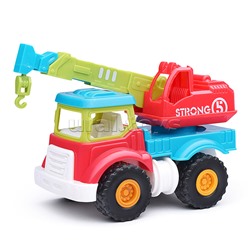 Кран со стрелой, под колпаком