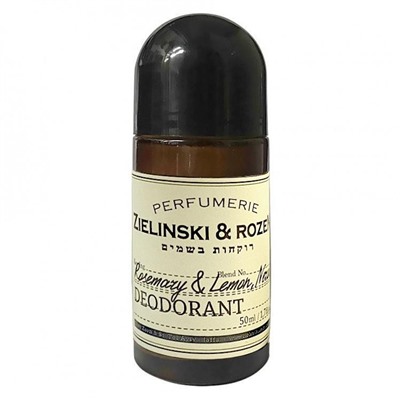 Шариковый дезодорант Zielinski & Rozen Rosemary & Lemon, Neroli унисекс