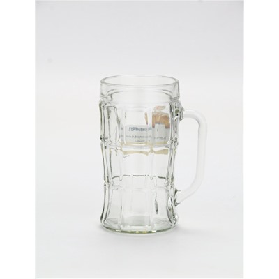 Кружка пивная с надписью «Внимание!», 500 мл, 18+