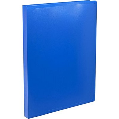 Папка скоросшиватель пластиковая Eco SE-04PBLU синий 0,5мм (2063026) SILWERHOF