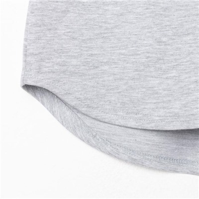 Костюм женский (толстовка, шорты) MIST, размер 48-50, серый