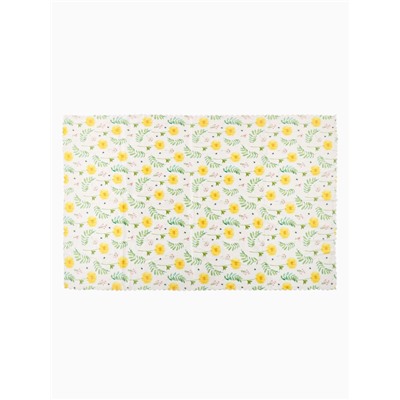 Скатерть «Доляна» Yellow flowers, размер 145×220 см