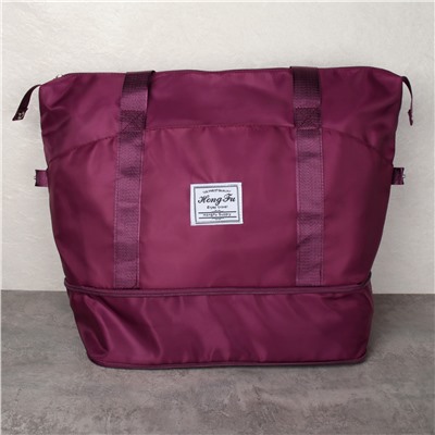 Сумка-трансформер дорожная 30x40x21 см / BAG-6688/4 /уп 30/фиолетовая