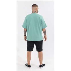 Фуфайка (футболка) мужская Леон-4 (Зеленый)