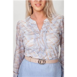 Блузка женская  7089/01/Голубой