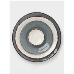 Тарелка Magistro Alpine Frost, d=27 см, фарфор, белая