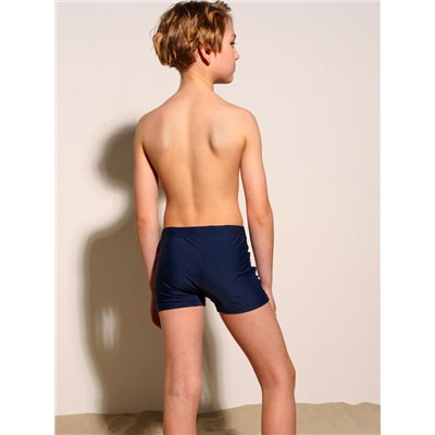 Плавки-шорты трикотажные для мальчиков, средней длины