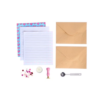 Набор для опытов для детей «Сургучная печать. Я тебя люблю», штамп, сургуч, конверт для письма