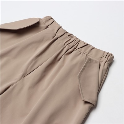 Брюки женские карго MIST, бежевые, размер 46-48 (L)